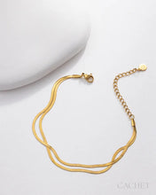 Load image into Gallery viewer, Lilt - 18K Gold Plated Bracelet - Cachet