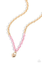 Load image into Gallery viewer, Locked Down - Pink Necklace