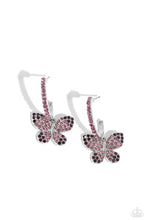 Load image into Gallery viewer, Whimsical Waltz - Purple Earrings