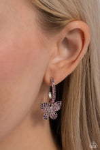 Load image into Gallery viewer, Whimsical Waltz - Purple Earrings