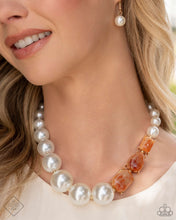 Load image into Gallery viewer, Marbled Moment - Orange- June Fashion Fix 24