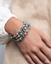 Load image into Gallery viewer, Southwestern Story - Blue / Southwestern Surprise - Blue