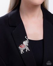 Load image into Gallery viewer, Elephant Embrace - Red
