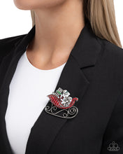 Load image into Gallery viewer, Sledding Shimmer - Red