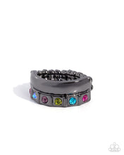 Load image into Gallery viewer, Shimmer Squared - Black