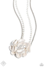 Load image into Gallery viewer, Pleated Power - White- Nov Fashion Fix 23