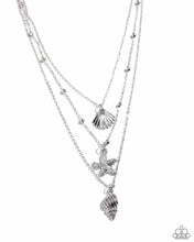 Load image into Gallery viewer, Seashell Sonata - Silver Tone Necklace