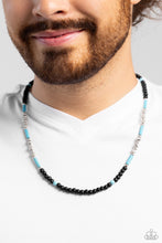 Load image into Gallery viewer, Volcanic Valiance - Blue Necklace