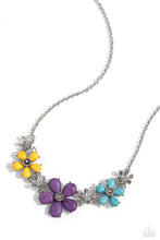 Load image into Gallery viewer, Growing Garland - Purple Necklace