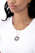 Load image into Gallery viewer, Enigmatic Edge - Silver tone Necklace