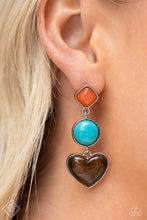 Load image into Gallery viewer, Desertscape Debut - Brown- Dec Fashion Fix 23 Earrings