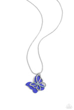 Load image into Gallery viewer, Detailed Dance - Blue Necklace