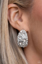 Load image into Gallery viewer, Freethinking Finesse - White Earrings- March Fashion Fix 24