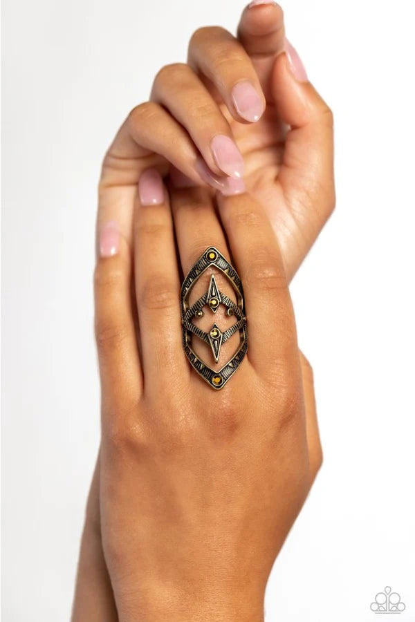 Daring Diamonds - Brass