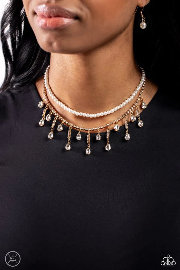 Lessons in Luxury - Gold tone Necklace