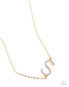 INITIALLY Yours - S - Gold