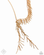 Load image into Gallery viewer, Linear Leap - Gold- May Fashion Fix 24
