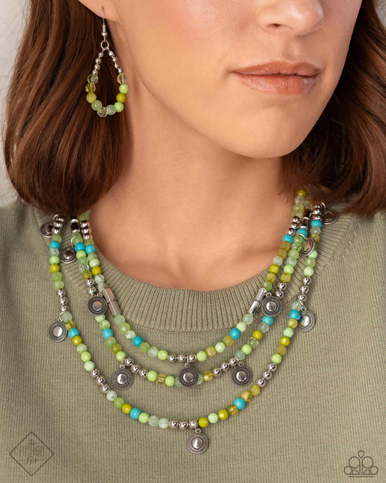 Piquant Pattern - Green- April Fashion Fix 24