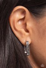 Load image into Gallery viewer, Sinuous Silhouettes - Silver tone earrings
