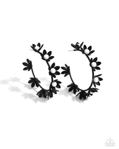Flower Vine - Black