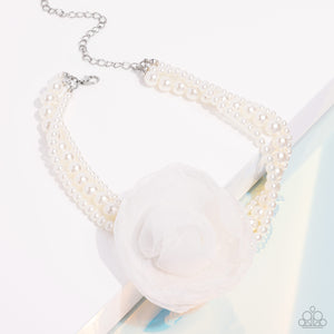 Radiant Rosette- White