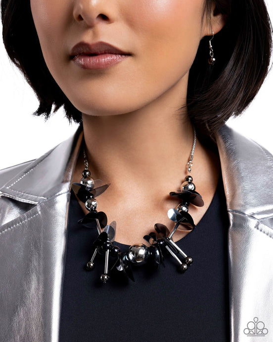 Streamlined Sequins- Black