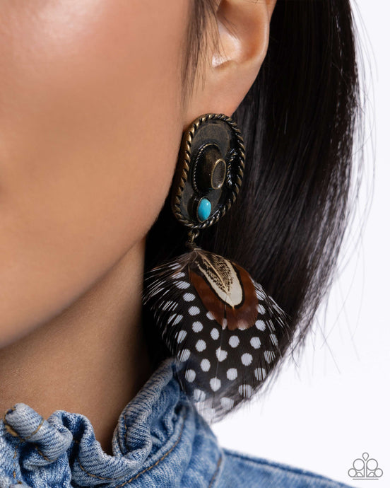 Feathered Fairy Tale- Brass