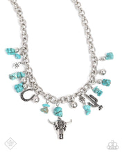 Load image into Gallery viewer, Wild West Whimsy - Blue - Sep Fashion Fix 24
