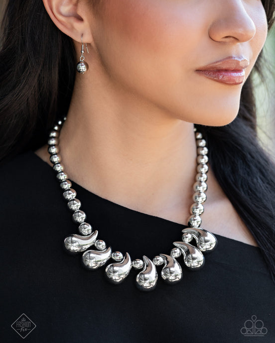Raindrop Rebel - Silver- Oct Fashion Fix 24