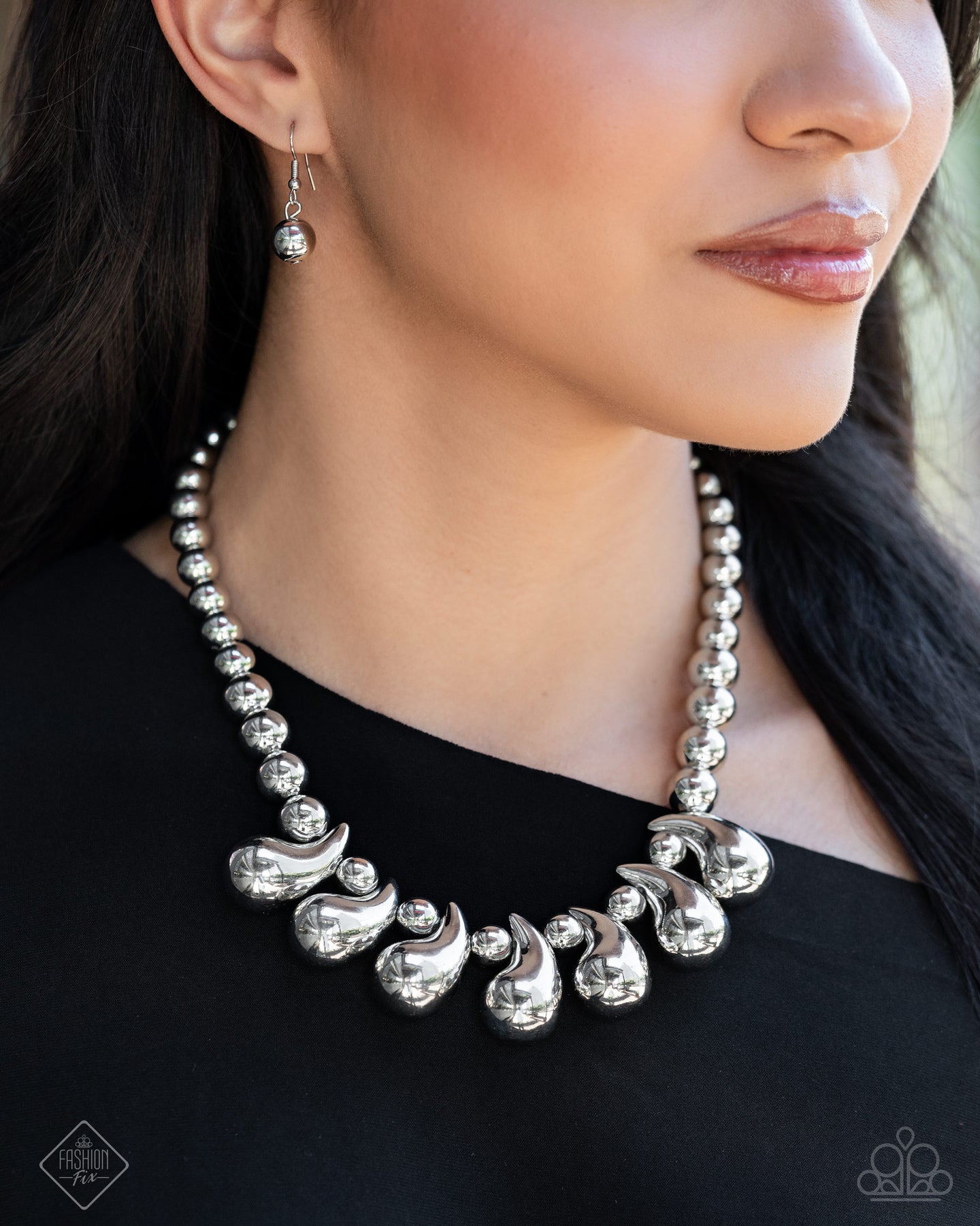Raindrop Rebel - Silver- Oct Fashion Fix 24
