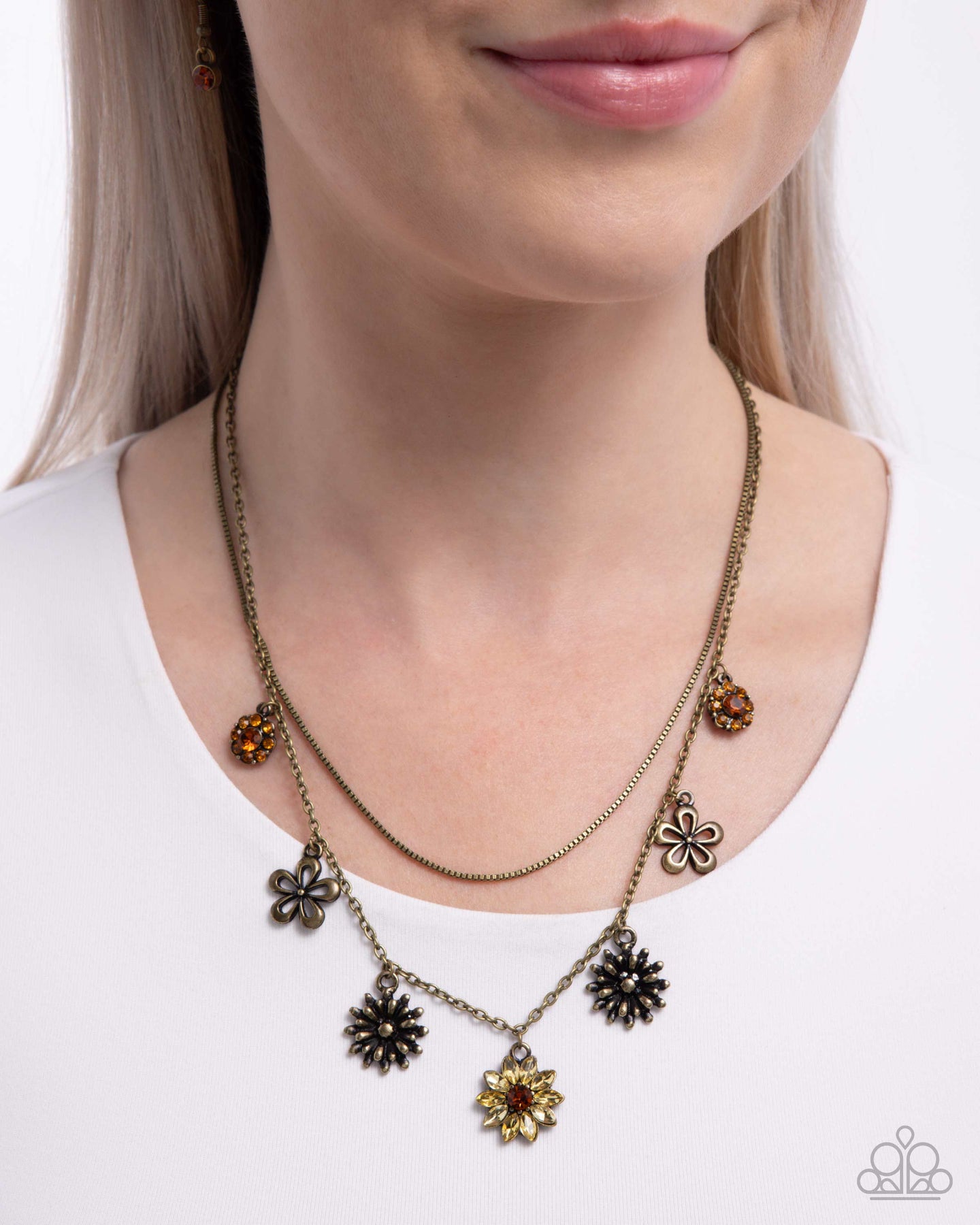 Glinting Garden - Brass