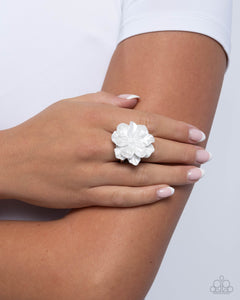 Floral Flex - White