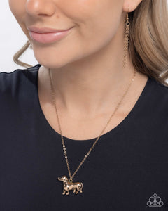Darling Dachshund - Gold