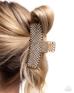 Glittery Gesture - Gold
