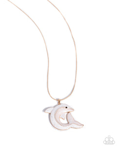 Dolphin Dive - Gold