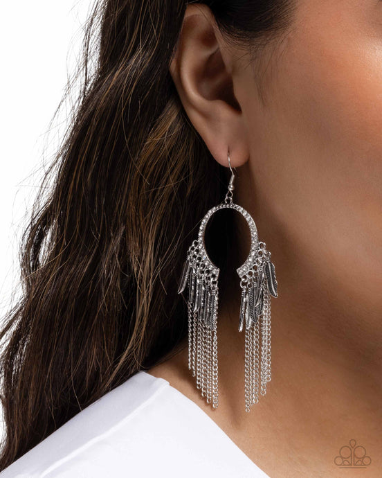 Free-Spirited Fringe - Silver