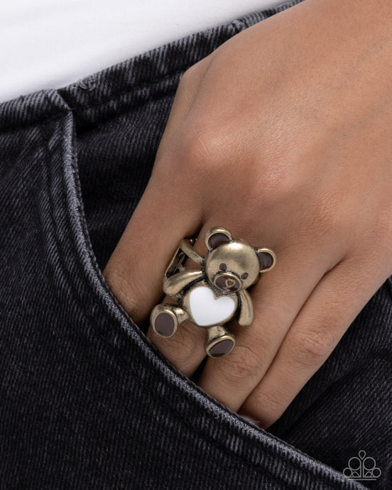 Timeless Teddy - Brass
