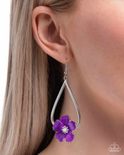 Load image into Gallery viewer, Tropical Teardrop - Purple
