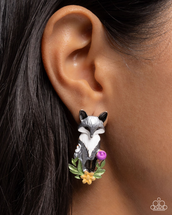 Fox Fanatic - Multi Grey