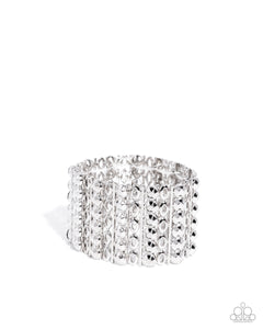 Reflective Rows - Silver