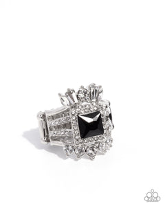 Stately Squares - Black