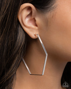 Handcrafted Hexagons - Silver
