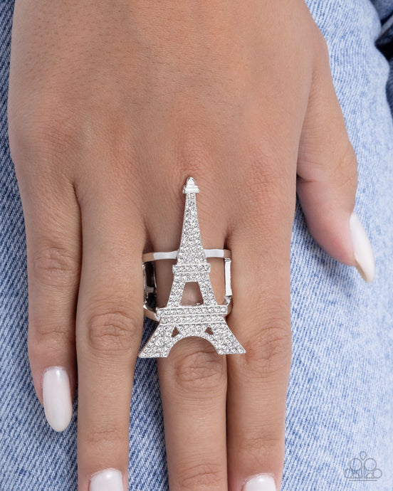 Eiffel Tower Ease - White