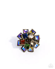 Load image into Gallery viewer, Wreathed Want - Brass
