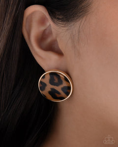 Cheetah Centerpiece - Gold