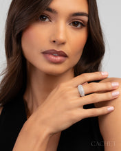 Load image into Gallery viewer, Étincelle - Size 10 - Rhodium
