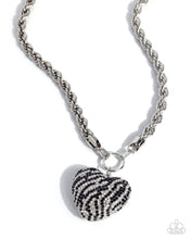 Load image into Gallery viewer, Striped Selfie - Black- April LOP 26
