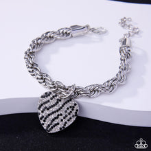 Load image into Gallery viewer, Striped Sentiment - Black- April LOP 26
