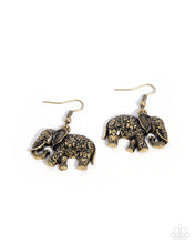 Load image into Gallery viewer, Embellished Elephant - Brass

