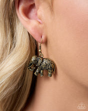 Load image into Gallery viewer, Embellished Elephant - Brass
